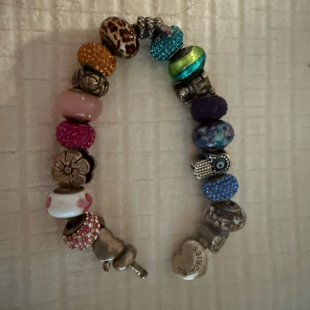 Kay Jewelers Multicolor Charm Bracelet